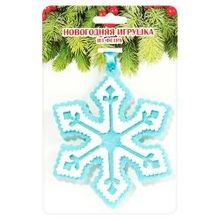 Feltrica Ёлочная игрушка многослойная Снежинка (4627104421713)