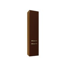 Акватон Шкаф-колонна Ария подвесная темно-коричневая (Акватон)