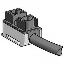 КОННЕКТОР с кабелем, 2 полоса, 5 М | код. ZCMC21E5 | Schneider Electric