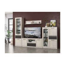 Олмеко Гостиная Лиана 1 Ясень анкор светлый Графит