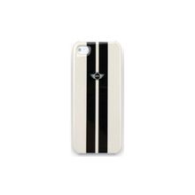 Пластиковый чехол для iPhone 5 Mini Hard Cover with stripes, цвет cream (MNHCP5STCR)