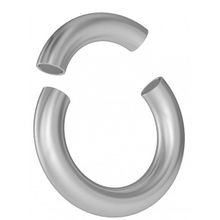 Круглое серебристое магнитное кольцо-утяжелитель (190638)