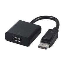 Адаптер DisplayPort M - HDMI F, черный, Gembird (A-DPM-HDMIF-002)