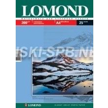 Фотобумага A4, 200г м2, глянцевая односторонняя 25л, LOMOND