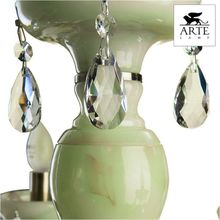 Подвесная люстра Arte Lamp Onyx Green A9592LM-7AB