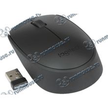 Оптическая мышь Logitech "B170" 910-004798, беспров., 2кн.+скр., черный (USB) (ret) [135764]