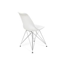 Tetchair Стул TULIP IRON CHAIR (mod.EC-123), white (белый)