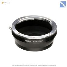 Адаптеры для фотообъектива Vello Canon EF EF-S - Micro 4 3 Lens Camera Adapter  LA-MFT-CEF