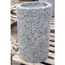 Урна бетонная Кёльн с крошкой из натурального камня