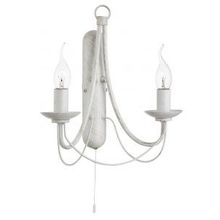 Бра с выключателем "свечи" MAYPOLE бело-золотой E14 2*60 A6300AP-2WG