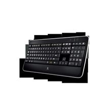 Клавиатура Logitech K800 Illuminated Wireless Keyboard Retail (920-002395)