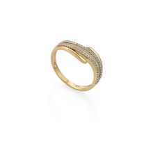 Золотое кольцо с 54 бриллиантами