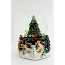 Crystal Deco Снежный шар Новогодняя елка арт. o-160305