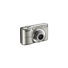Фотоаппарат цифровой Nikon Coolpix L25 silver