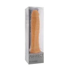 Dream Toys Телесный вибратор-реалистик PURRFECT SILICONE CLASSIC 8.5INCH - 21,5 см.