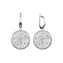 Серьги - crystal ab