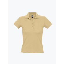 Поло женское 210, бежевый - S