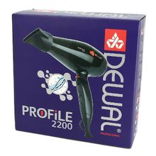 Фен для волос черный 2200Вт Dewal Profile-2200