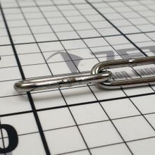 Maritim Цепь с длинными звеньями 3 мм 1 м DIN763 8301403