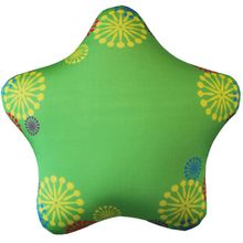 Игрушка Звезда зелёная (подушка антистресс)