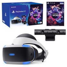 Шлем виртуальной реальности PlayStation VR + игра VR Worlds (CUH-ZVR2)