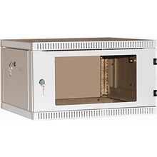 NT WALLBOX 6-65 G Шкаф 19 настенный, серый 6U 600x520, дверь стекло-металл