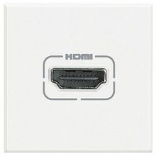 Розетка HDMI AXOLUTE, белый |  код. HD4284 |  Bticino