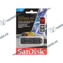 Накопитель USB flash 128ГБ SanDisk "Extreme Go", черный (USB3.1) [139476]