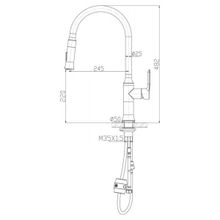 Смеситель BelBagno BB-LAM38-IN для кухни хром