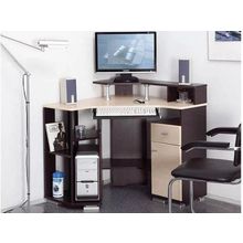 Олмеко Стол компьютерный Костер - 7 венге клен ID - 311668