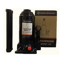 Домкрат бутылочный 10т (TUV, 2 клапана) БАК.00032