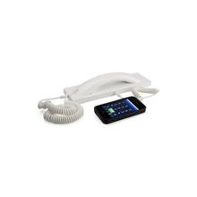 Универсальная телефонная гарнитура с базой для iPhone и iPad Native Union Curve Handset, цвет White (MM02-WHT-HG)