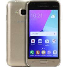 Смартфон Samsung Galaxy J1 mini Prime SM-J106FZDDSER Gold (1.5GHz, 1GbRAM, 4"800x480, 4G+BT+WiFi+GPS, 8Gb+microSD, 5Mpx, Andr)