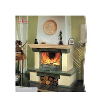 Пристенная облицовка (камин)  Bella Italia Madrite (Белла Италия Мадрид, каминокомплект с топкой)