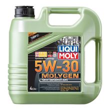 Liqui moly 5w-30 Sn Сf Molygen New Generation 4л (Нс-Синт.Мотор.Масло) Api Snilsac Gf-5фирменный Продукт