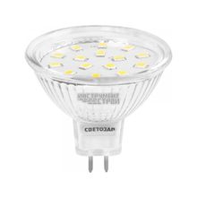 Лампа светодиодная Светозар "LED technology" 44555-25_z01 (GU5.3, 4000К, 230В, 3Вт (25))