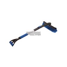 Щетка-сметка для снега со скребком Барс 55324 (телескопическая)