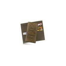 Бумажник мужской из кожи питона, цвет: коричневый матовый (WP-117)