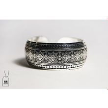 Браслет с чернением