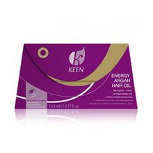 Масло аргановое для волос энергетическое KEEN Energy argan hair oil 7x5мл