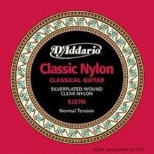 EJ27N CLASSIC Струны для классической гитары нейлоновые Student Normal D`Addario