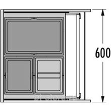 Встраиваемая система 54л Hailo Triple XL 600 (3631691)