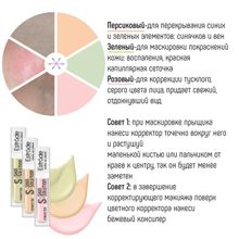 ESTRADE Корректор для лица SKIN SOLUTION l Эстраде