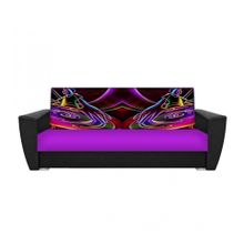 Диван Граффити - 06 пружинный блок, фотопринт 120