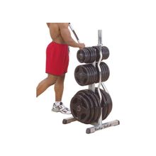 Стойка для дисков (ф50) и двух олимпийских грифов Body-Solid GOWT
