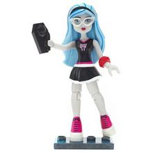 Mega Bloks Monster High Персонажи-монстры Гулия Йелпс 13 деталей