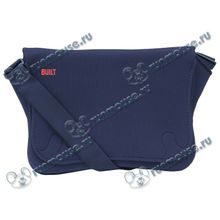 Портфель BUILT "Soho Laptop Messenger Bag E-MS16-NAV" для ноутбука 16", Navy Blue [92283]