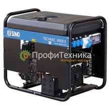 Генератор бензиновый SDMO TECHNIC 8000 E
