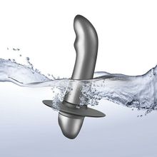 Серый массажер простаты Climaximum Gratus - 10 см. (238169)