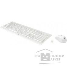 Hp C2710 M7P30AA Wireless Combo Keyboard Mouse USB white